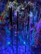 Halloweencostumes 3.6 foot Hanging Long Leg Spider Halloween Prop YF0050