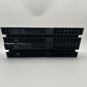 Sony PS4 Console Lot of 2 CUH-1215A 500GB Black FOR PARTS/REPAIR Bad Disc Drives