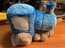 Squishable Go! Train Blue Plush Stuffed Animal Toy Soft Lovey Plushie Snugglemi