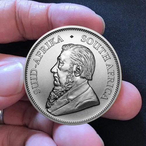 Krugerrand de plata Sudáfrica 2025 1 OZ brillante conmemorativo sin circular - Imagen 4 de 8