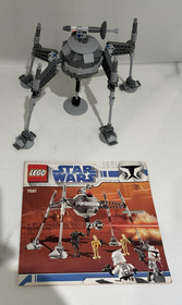 2008 Lego Star Wars 7681 Separatist Spider Droid Set Near Complete w Instruction