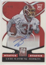 2014 Panini Elite Rookie Status Red Die-Cut /49 Lache Seastrunk #162 Auto 0d9n