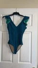 Summersalt Swimsuit Womens 6 One Piece Ruffle Oasis Bathing Suit EUC
