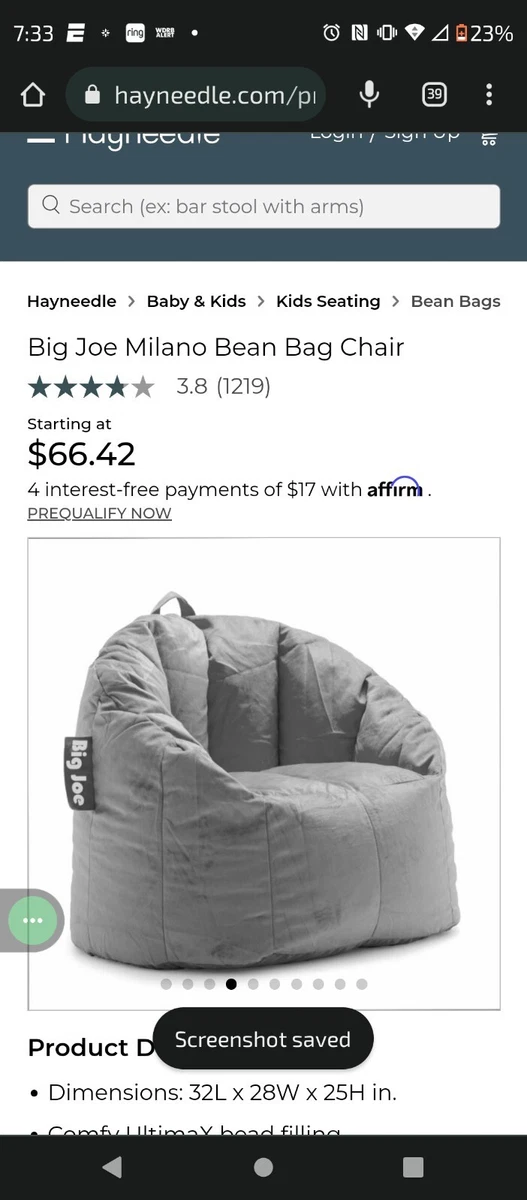 Aggregate more than 160 bean bags ebay super hot 3tdesign.edu.vn