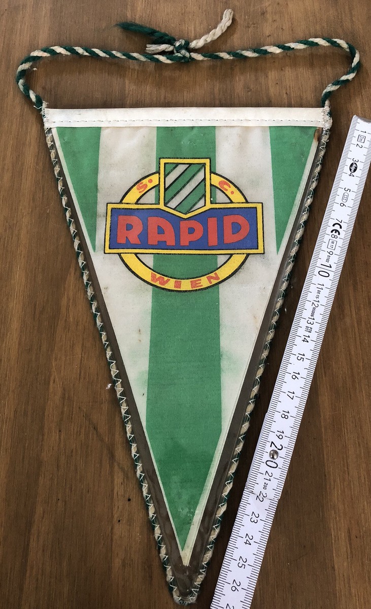 Fanion SK Rapid Wien (Vienne) - Drapeau Support De Football Autrichien