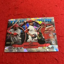 2019 Bowman Talent Pipeline Cardinals Atomic #47 Montero Knizner (#’d to 150)