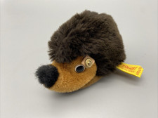 Steiff Hedgehog Plush 4.5" Vintage Stuffed Animal