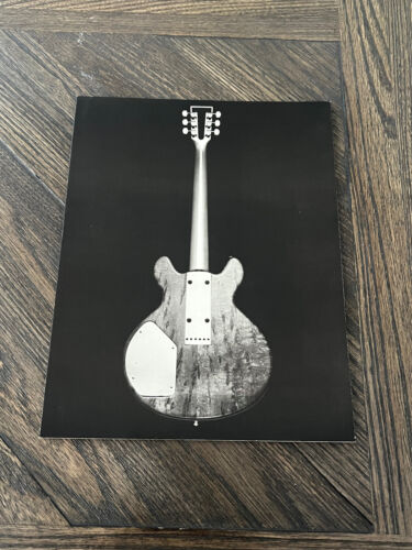 Folleto catálogo guitarra artista Travis Bean TB1000 1975 original vintage - Imagen 6 de 6