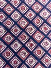Liberty lana tawn cotton fabric multicoloured with flowers 1 meter