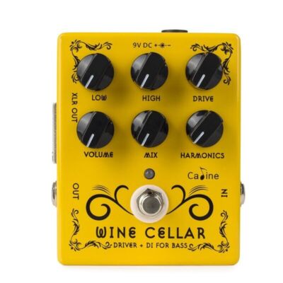 Caline Wine Cellar CP-60 Bass Overdrive Pedal Bass Effect Pedal Driver + DI #E10