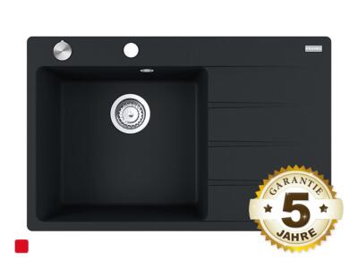 Franke Centro CNG 611-78A Black Matt - 114.0627.651 Granitspüle Exzenter