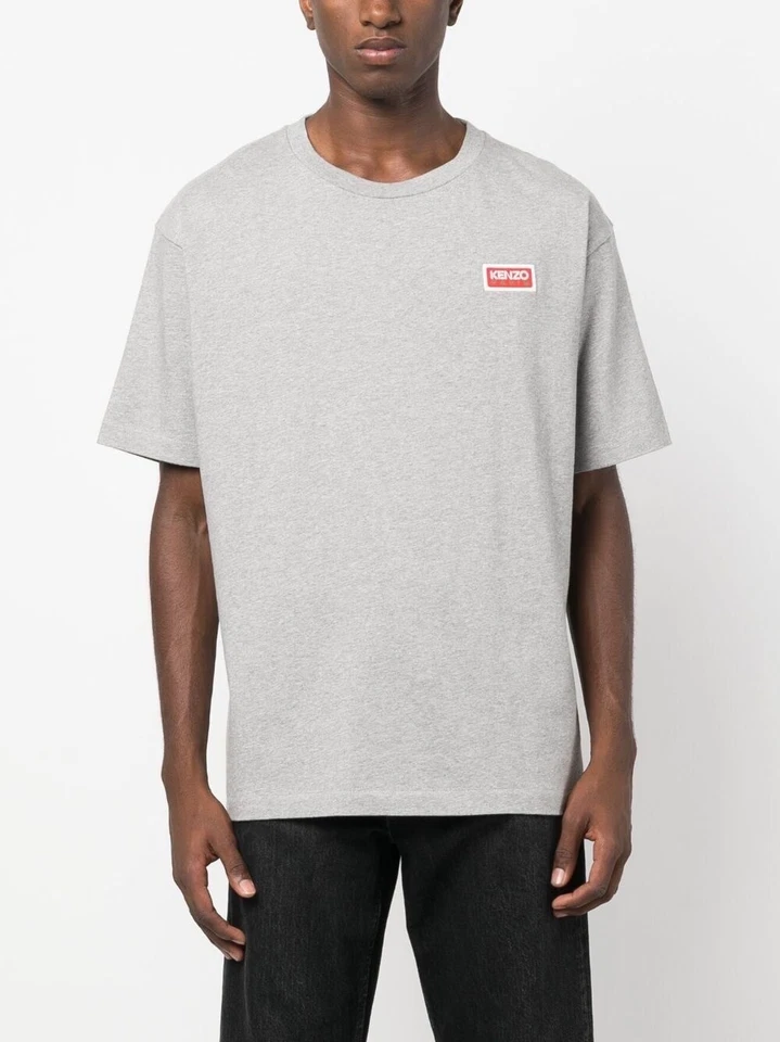 T-Shirt En Coton Oversize Kenzo Paris - Photo 1/4
