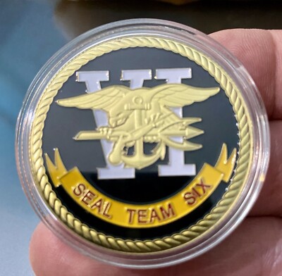 Seal Team 6 Challenge Coin US Navy Special Operations Command Navsoc