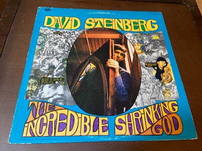 David Steinberg~The Incredible Shrinking God~Comedy Humor Spoken LP~FAST SHIP