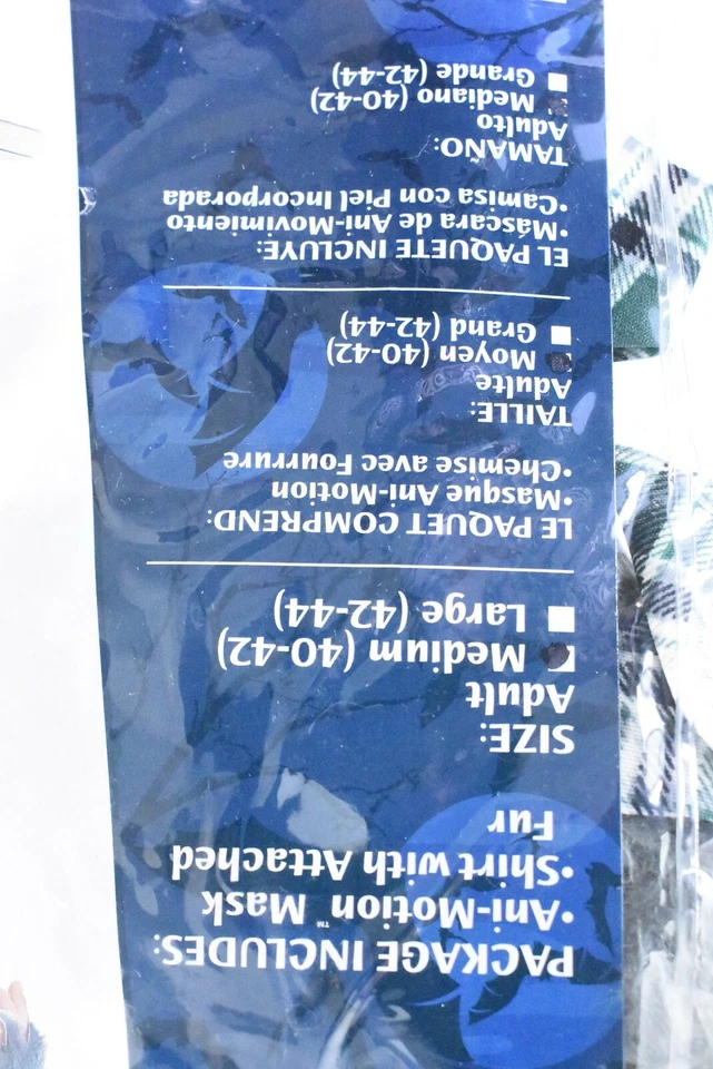 California Costumes Big Bad Wolf Full Moon Madness Adult Costume + Mask M 40-42 - Image 4 of 4