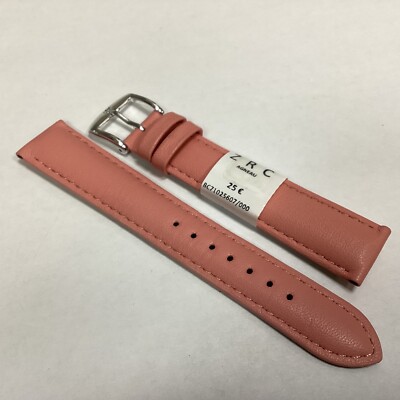 Bracelet De Montre En Cuir D'agneau Blanc ZRC - Largeur 18mm - Neuf Avec étiquettes
