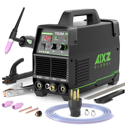 AIXZ 200A HF Start TIG Welder Dual MMA ARC Inverter Welding Machine Post Gas NEW
