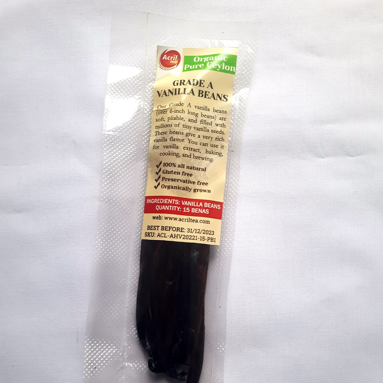 Fleshy Vanilla Beans Bundle 15 Beans Pack Premium Grade A 6" BEST Vanilla Beans eBay