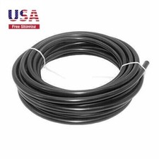 12mm Tube OD Pneumatic Air Brake Nylon Air Line Hose Fluid Transfer 16.4ft Black