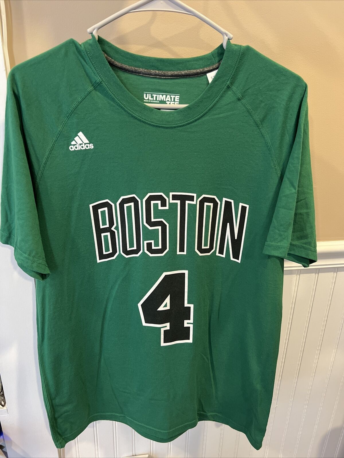 Planta Detenerse Dempsey Boston Celtics Isaiah Thomas #4 Adidas Mens 100% Polyester Ultimate Tee  Men's L | eBay