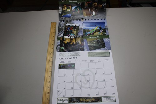 2017 Sylvandale Guest Ranch Heart J Experimental Learning Calendar Brand New - Picture 6 of 8