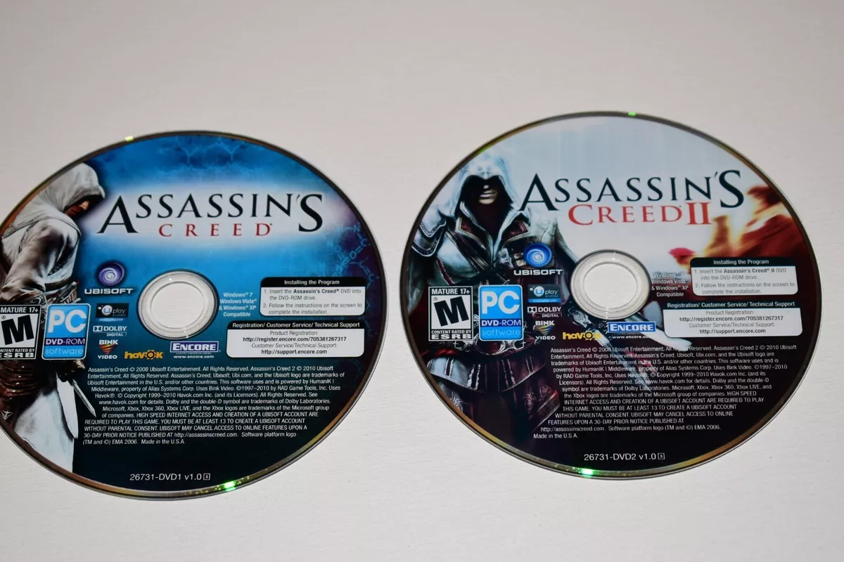 Assassins Creed 1+2 Pack Budget Pc (PC) (2012)