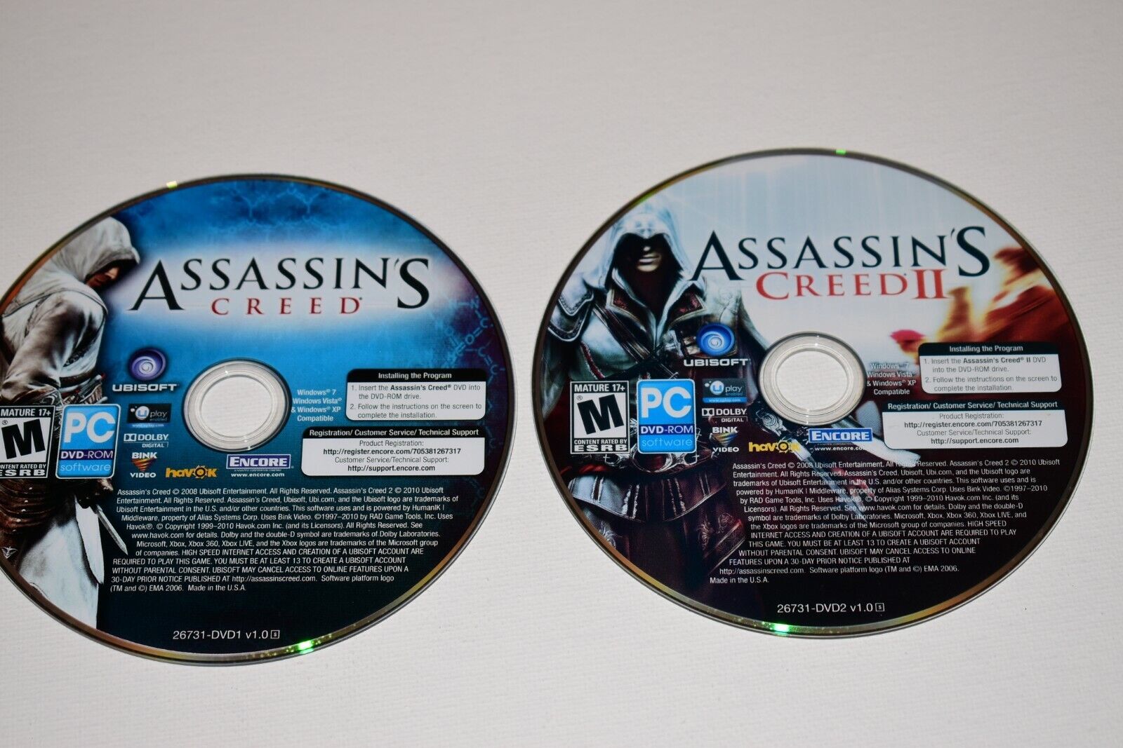 Passion of PC Gaming - ASSASSINS CREED 2 dvd game