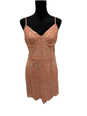 Express Lace Corset Dress WomenLarge Coquette Whimsigoth Fairycore Romantic NWT