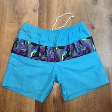 Vtg 80s 90s Islander Shorts Retro Jams Surf Skate Festival Cotton Mens Large