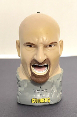 Vtg GOLDBERG WCW WWE 1999 Keychain Figure Toy 3'' + 3'' chain Wrestler UNTESTED