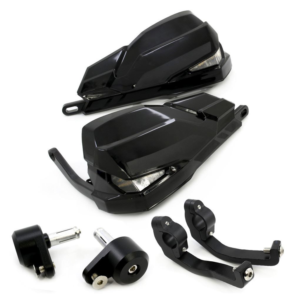 LED Handguard Wind Deflector Protectors for Honda CRF 1000 L Africa Twin 16-19