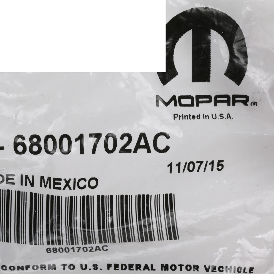 2007-2017 JEEP WRANGLER CHAVE EM BRANCO COM TRANSMISSOR FABRICANTE DE EQUIPAMENTO ORIGINAL NOVO MOPAR 68001702AE - Imagem 4 de 4