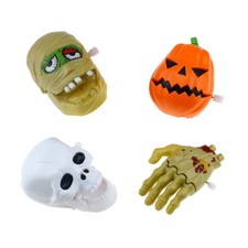 4PCS Halloween Wind-up Toys Creative Halloween Toys for Kids Party Favors US