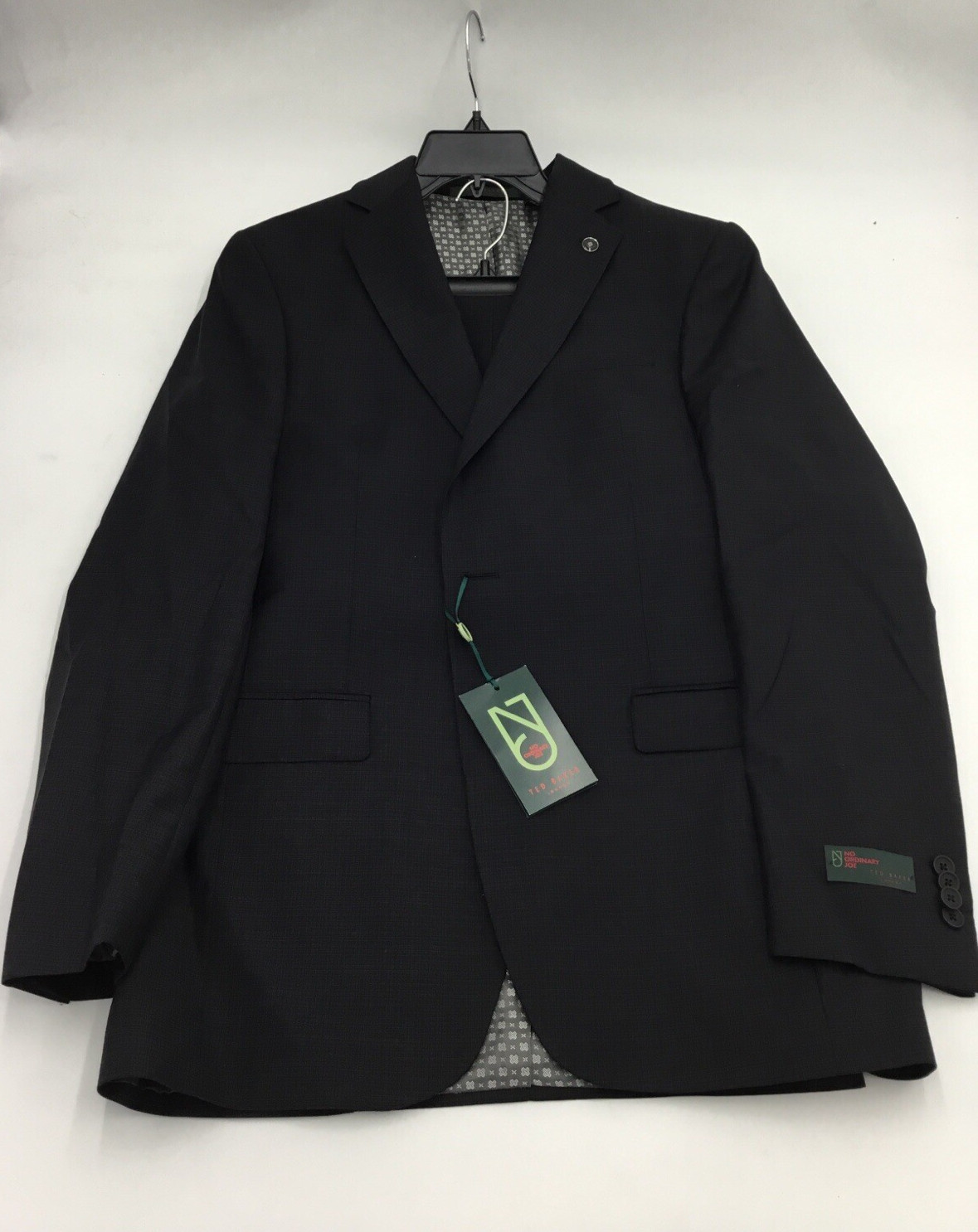 Модель Ted Baker London No Ordinary Joe-Шерстяной костюм Jake CT-Темно-серый длина 42 см ширина 36 См 55890₽