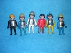 Playmobil Vintage 6 Pieces: 6 Knights with Various Accessories on the Knights
