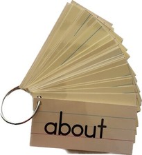 Educational Literacy Learning Reading Resource Third Grade Sight Word Ring