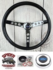 1949-1957 Ford Pickup Steering Wheel Blue Oval 15 High Gloss 1949-1957 Ford Pickup Steering Wheel Blue Oval 15 High Gloss