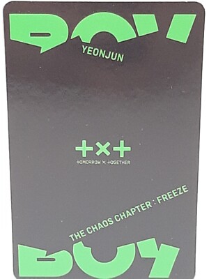 Tomorrow X Together TXT YeonJun [The Chaos Chapter: Freeze