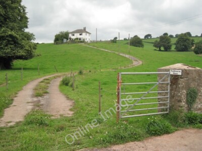 Photo 6x4 Washbourne House Tuckenhay Signed as self-catering accommodatio c2011