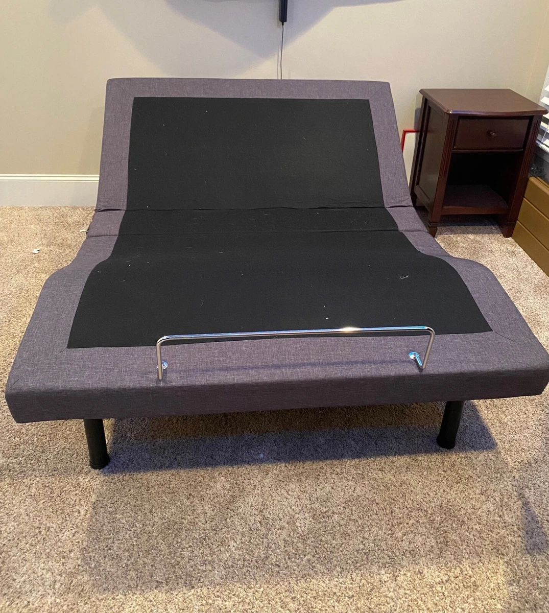 Massaging zero gravity adjustable bed base with wireless remote deals