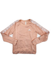 Adidas Size XS Coral Pink Long Sleeve Womens Active Gym Sweatshirt