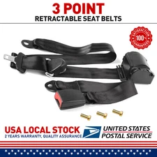 For 82-95 Jeep CJ YJ Wrangler Safety Belt Shoulder 3 Point Seat Belt Retractable