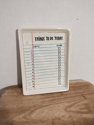 Angela Staehling Sketchbook Series Trinket Tray Notebook Paper