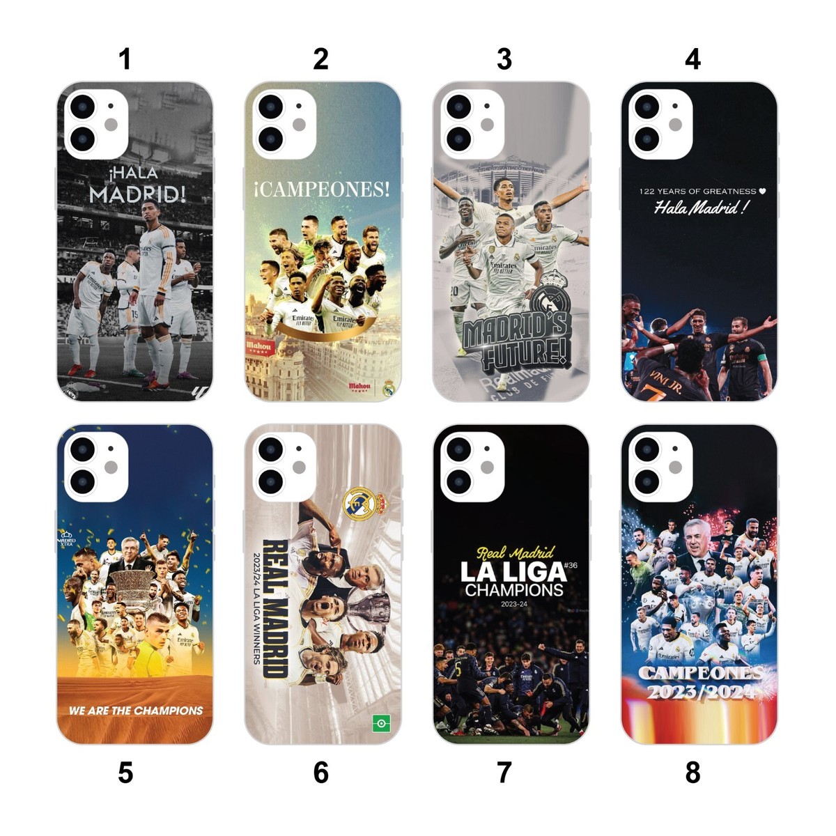 REAL MADRID CF CHAMPIONS Mobile Phone Case Cover Teenage Boy