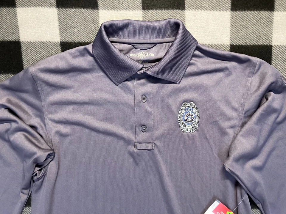 TRU – SPEC 24–7 Series Original Performance Polo Shirt Men’s Small Grey Police - Image 3 of 4