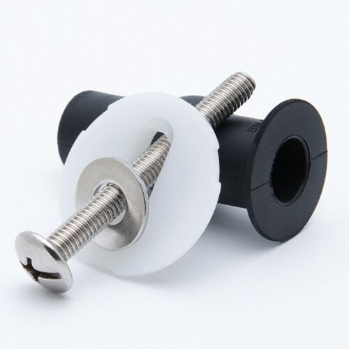 2 Pieces Universal Toilet Lid Screw Hinges Tool Toilet for Seat Fixing Screwbolt - Picture 7 of 8