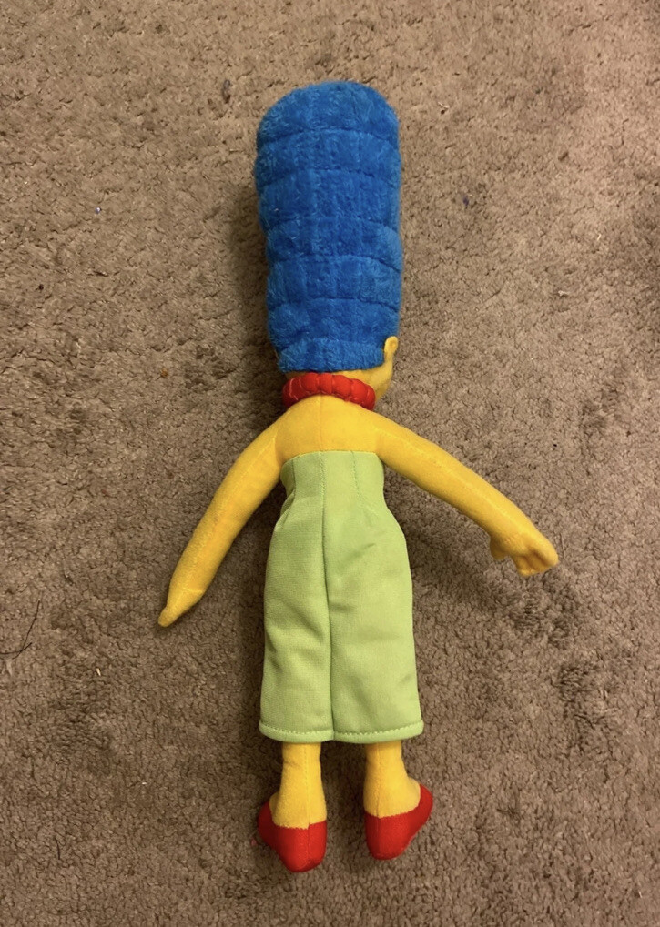 Marge The Simpsons Plush Doll Vintage Collectible Rare 18