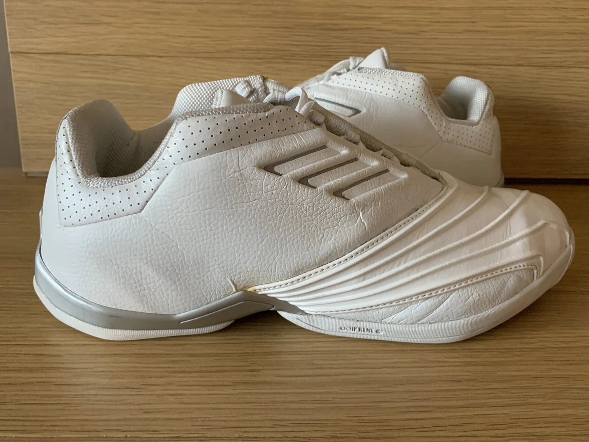 Adidas T-Mac II 2 Low Og Tracy McGrady 2003 Triple White 385544 Men's Size  12 CL