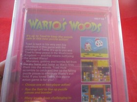 Wario's Woods (Nintendo NES) **BRAND NEW** Sealed! VGA 85 NM+
