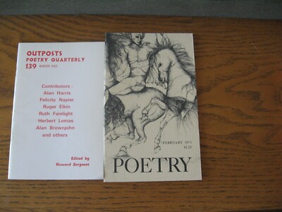 1973-1983 Poet Ruth Fainlight Two Uncommon Items 